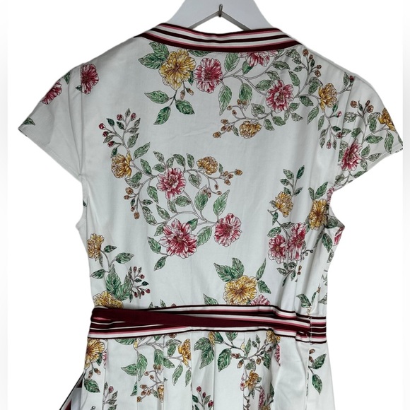 💋 EUC 💋 Gal Meets Glam Teresa Floral Wrap Dress SIZE - Picture 8 of 13